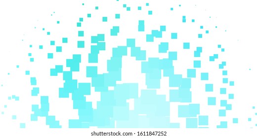 Light Blue, Green vector template in rectangles. Illustration with a set of gradient rectangles. Best design for your ad, poster, banner.