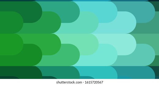 Light Blue, Green vector template with lines. Geometric abstract illustration with blurred lines. Pattern for booklets, leaflets.