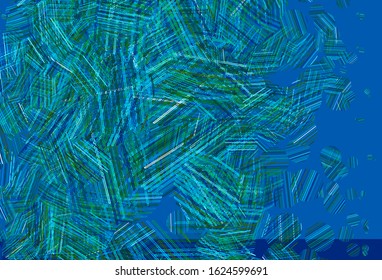 Light Blue, Green vector template with circles. Illustration with set of shining colorful abstract circles. Pattern for beautiful websites.