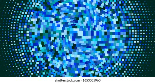 Light Blue, Green vector template in rectangles. New abstract illustration with rectangular shapes. Modern template for your landing page.