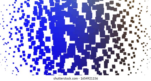 Light Blue, Green vector template in rectangles. New abstract illustration with rectangular shapes. Pattern for business booklets, leaflets