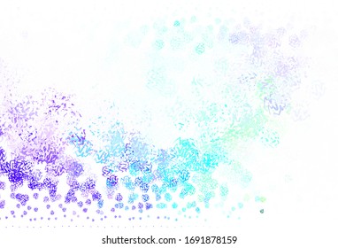 Light Blue, Green vector template with lines. Colorful illustration in simple style with gradient. Elegant pattern for a brand book.