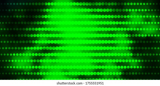 Hellblau, grüne Vektorvorlage mit Kreisen. Moderne abstrakte Illustration mit bunten Kreisformen. Muster für Webseiten, Landing-Seiten.