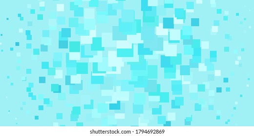 Light Blue, Green vector template in rectangles. Illustration with a set of gradient rectangles. Design for your business promotion.