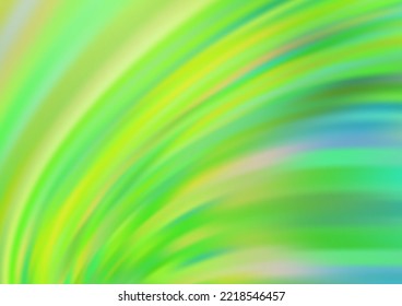 Plantilla vectorial verde, azul claro con formas líquidas. Ilustración abstracta de gradiente moderno con líneas de banda. El diseño elegante del libro de marcas.