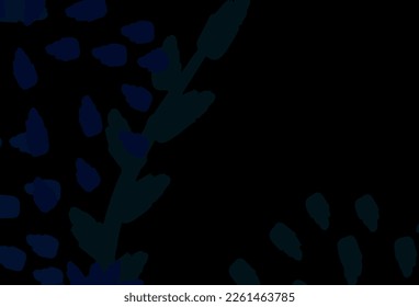 Plantilla vectorial azul claro, verde con formas caóticas. Ilustración abstracta moderna con formas aleatorias coloridas. Mejor diseño inteligente para su negocio.