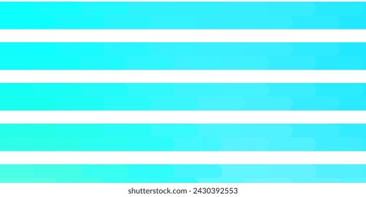 Light Blue, Green vector template with lines. Repeated lines on abstract background with gradient. Best design for your posters, banners.