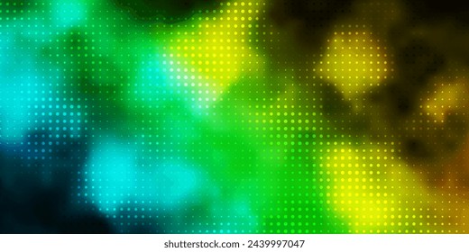 Light Blue, Green vector template with circles. Illustration with set of shining colorful abstract spheres. Pattern for wallpapers, curtains.