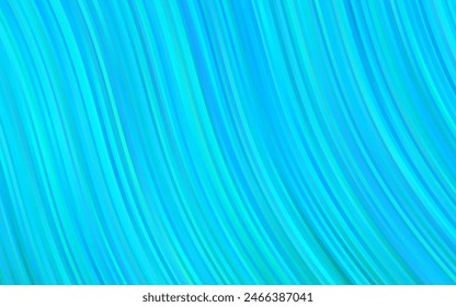 Light Blue, Green vector template with liquid shapes. Colorful abstract illustration with gradient lines. The template for cell phone backgrounds.