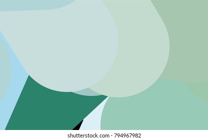 Light Blue, Green vector template with repeated sticks. Shining colored illustration with rounded stripes. The pattern can be used for medical ad, booklets, leaflets