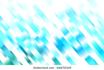 Light Blue, Green vector texture with colored lines. Blurred decorative design in simple style with lines. Best design for your ad, poster, banner.