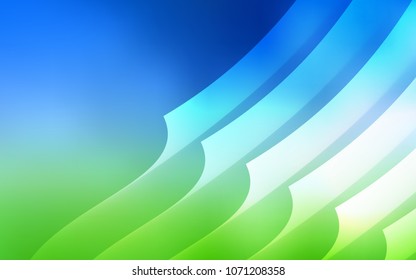 Light Blue, Green vector texture with colored lines. Modern geometrical abstract illustration with Lines. The pattern for ad, booklets, leaflets.
