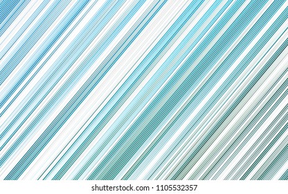 Light Blue, Green vector texture with colored lines. Blurred decorative design in simple style with lines. The pattern can be used for busines ad, booklets, leaflets