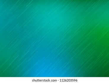 Light Blue, Green vector texture with colored lines. Glitter abstract illustration with colored sticks. Best design for your ad, poster, banner.