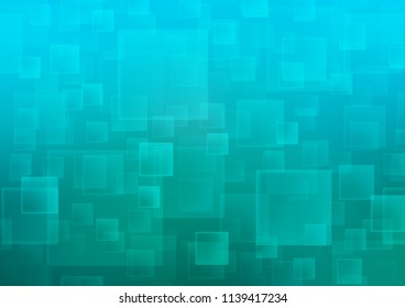 Light Blue, Green vector texture in rectangular style. Illustration with set of colorful rectangles. Modern template for your landing page.