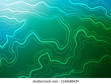 Light Blue, Green vector texture with colored lines. Glitter abstract illustration with colored sticks. Best design for your ad, poster, banner.
