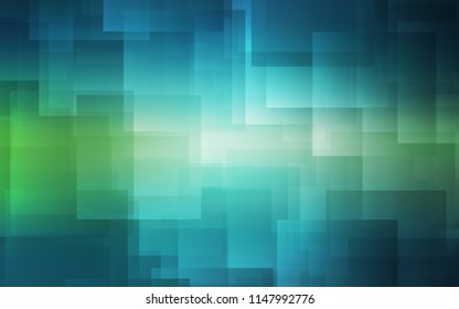 Light Blue, Green vector texture with colored lines. Blurred decorative design in simple style with lines. Pattern for your busines websites.