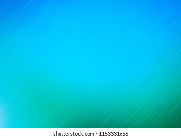Light Blue, Green vector texture with colored lines. Modern geometrical abstract illustration with staves. The pattern can be used as ads, poster, banner for commercial.