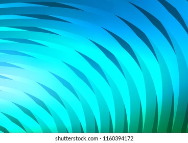 Light Blue, Green vector texture with colored lines. Blurred decorative design in simple style with lines. The pattern can be used for busines ad, booklets, leaflets
