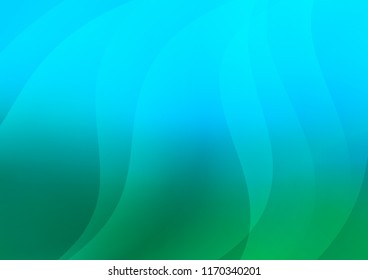 Light Blue, Green vector texture with colored lines. Blurred decorative design in simple style with lines. The pattern can be used for websites.