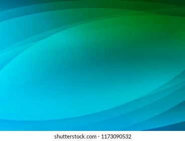 Light Blue, Green vector texture with colored lines. Decorative shining illustration with lines on abstract template. The pattern can be used for websites.
