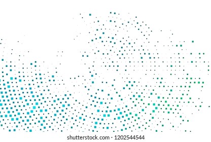 Light Blue, Green vector texture in rectangular style. Rectangles on abstract background with colorful gradient. Pattern can be used for websites.