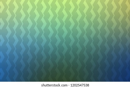 Light Blue, Green vector texture with colored lines. Modern geometrical abstract illustration with Lines. Smart design for your business advert.