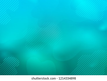 Light Blue, Green vector texture with colored lines. Glitter abstract illustration with colored sticks. The pattern can be used as ads, poster, banner for commercial.