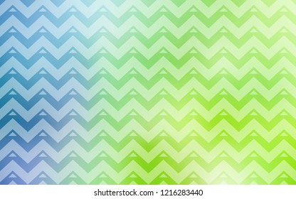 Light Blue, Green vector texture with triangular style. Modern abstract illustration with colorful triangles. Pattern for websites.