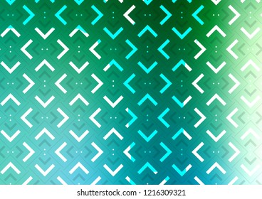 Light Blue, Green vector texture with colored lines. Glitter abstract illustration with colored sticks. Best design for your ad, poster, banner.