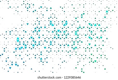 Light Blue, Green vector texture in triangular style. Glitter abstract illustration with triangular shapes. Smart design for your business advert. Light Blue, Green vector texture in triangular style. Glitter abstract illustration with triangular shapes. Smart design for your business advert.