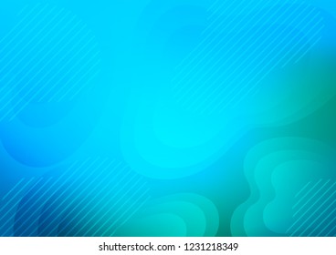 Light Blue, Green vector texture with colored lines. Glitter abstract illustration with colored sticks. The pattern can be used for websites.