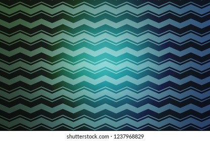 Light Blue, Green vector texture with colored lines. Glitter abstract illustration with colorful sticks. Pattern for ad, booklets, leaflets.