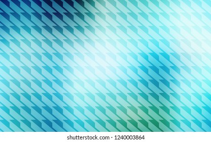 Light Blue, Green vector texture with colored lines. Blurred decorative design in simple style with lines. Pattern for your busines websites.