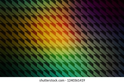 Light Blue, Green vector texture with colored lines. Glitter abstract illustration with colorful sticks. Pattern for ad, booklets, leaflets.