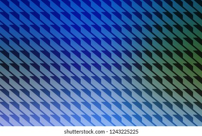 Light Blue, Green vector texture with colored lines. Glitter abstract illustration with colorful sticks. Best design for your ad, poster, banner.