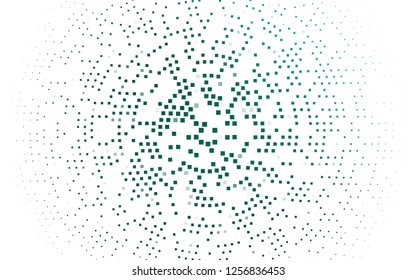 light Blue, Green vector texture in rectangular style. Illustration with set of colorful rectangles. The template can be used as a background.