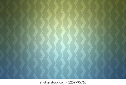 Light Blue, Green vector texture with colored lines. Shining colored illustration with sharp stripes. Smart design for your business advert.