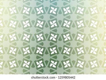 Light Blue, Green vector texture in poly style with cubes. Decorative design in abstract style with lines, cubes. Smart design for your business advert.