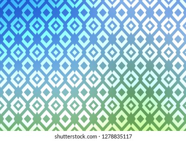 Light Blue, Green vector texture in rectangular style. Glitter abstract illustration with rectangular shapes. Pattern for busines ad, booklets, leaflets