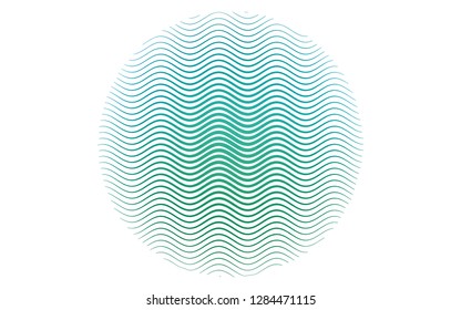 Light Blue, Green vector texture with colored lines. Blurred decorative design in simple style with lines. Pattern for websites, landing pages.
