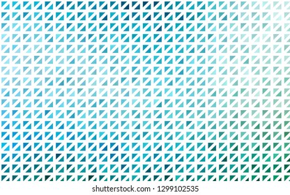 Light Blue, Green vector texture in triangular style. Modern abstract illustration with colorful triangles. Pattern can be used for websites.