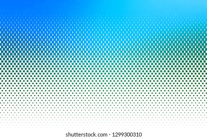 Light Blue, Green vector texture in rectangular style. Modern abstract illustration with colorful rectangles. Smart design for your business advert.
