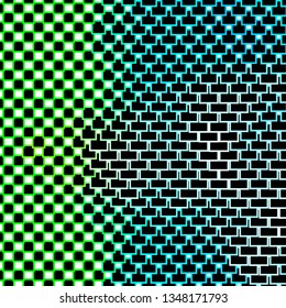 Light Blue, Green vector texture in rectangular style. Rectangles with colorful gradient on abstract background. Design for your business promotion.