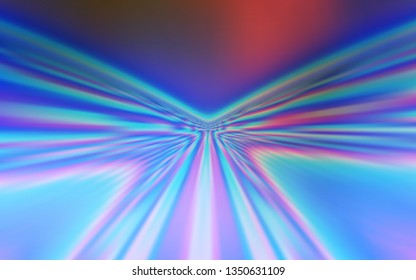 Light Blue, Green vector texture with wry lines. A shining illustration, which consists of curved lines. The best colorful design for your business.