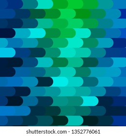 Light Blue, Green vector texture with lines. Gradient abstract design in simple style with sharp lines. Pattern for ads, commercials.
