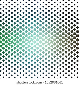 Light Blue, Green vector texture in rectangular style. Rectangles with colorful gradient on abstract background. Best design for your ad, poster, banner.
