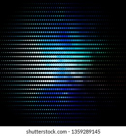 Light Blue, Green vector texture with circles. Illustration with set of shining colorful abstract spheres. Pattern for wallpapers, curtains.