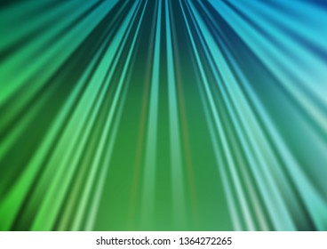Light Blue, Green vector texture with colored lines. Blurred decorative design in simple style with lines. Pattern for websites, landing pages.
