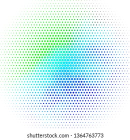 Light Blue, Green vector texture with circles. Abstract illustration with colorful spots in nature style. Pattern for booklets, leaflets.